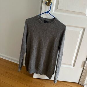 Gray Men's cashmere Sweater